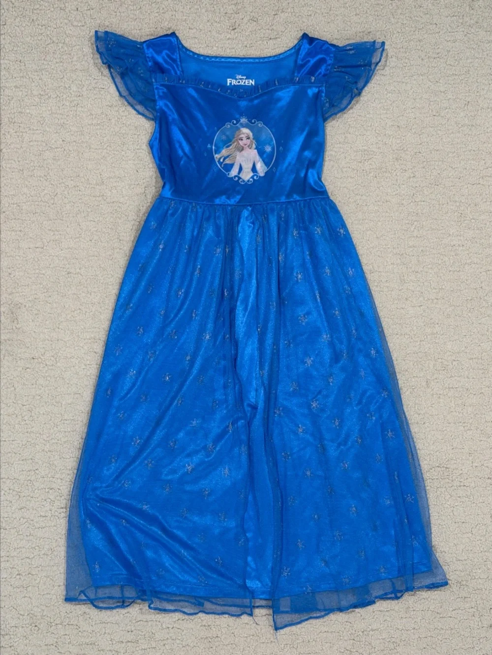 Kids Frozen Pajama Dress Size 6/6X